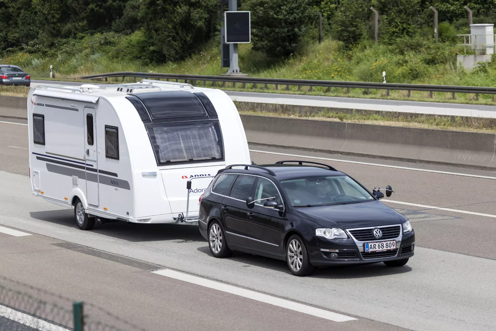 Can I tow a caravan?